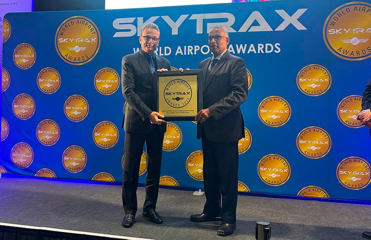 Hyderabad International Airport has been honored with the “Best Airport Staff Service in India &amp; South Asia”